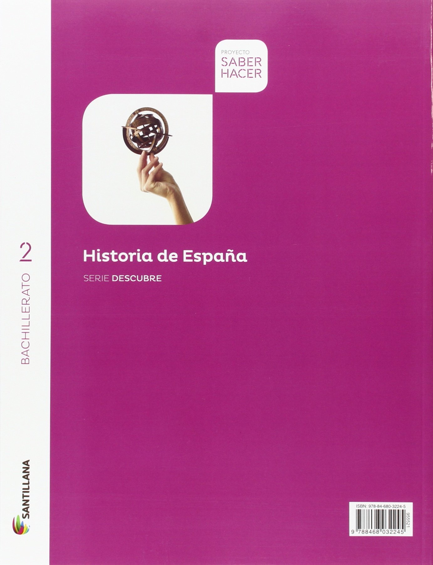 HISTORIA DE ESPAÑA NAVARRA SERIE DESCUBRE 2 BTO SABER HACER - 9788414101896