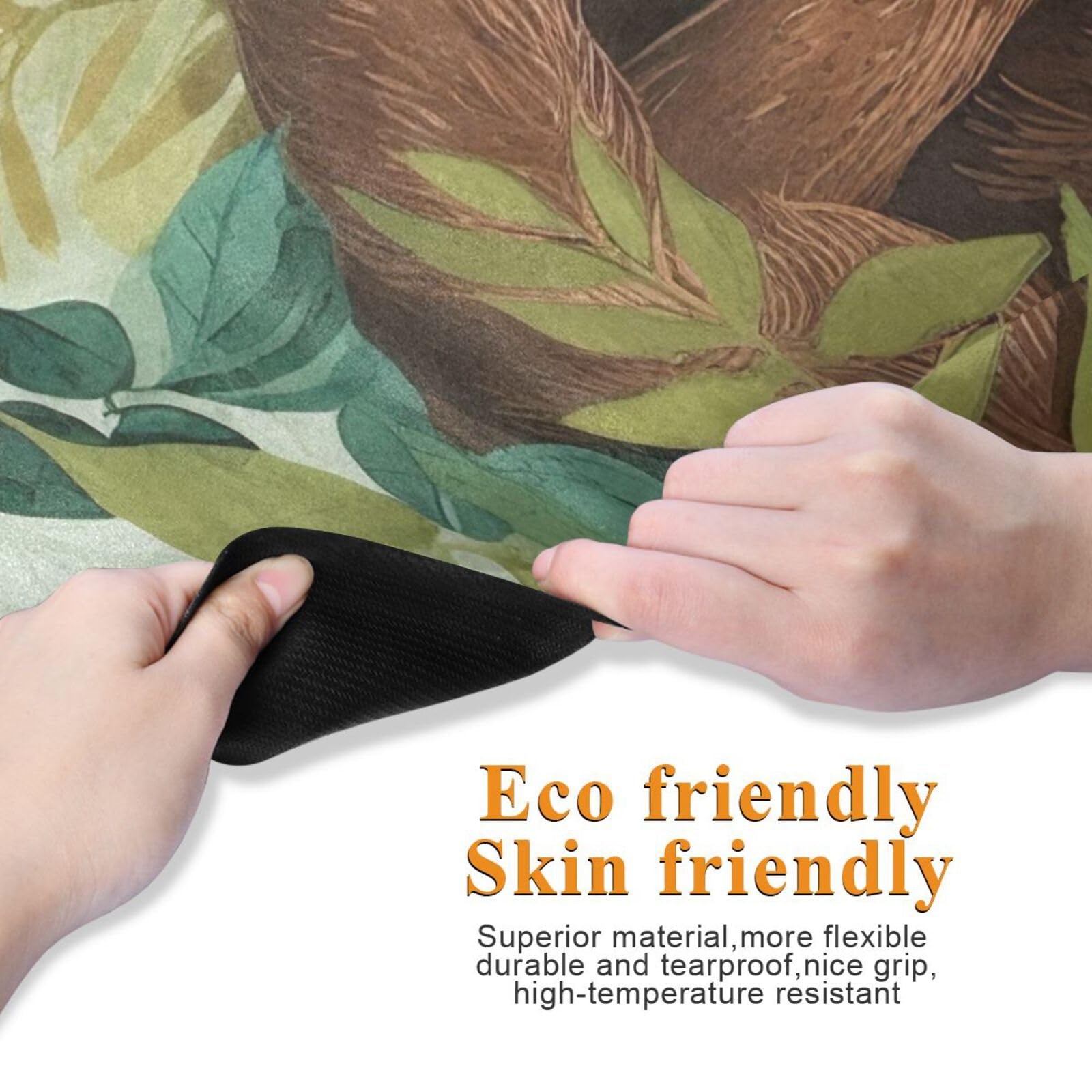 SDMKA Sloth Yoga Mat for Women Men 71