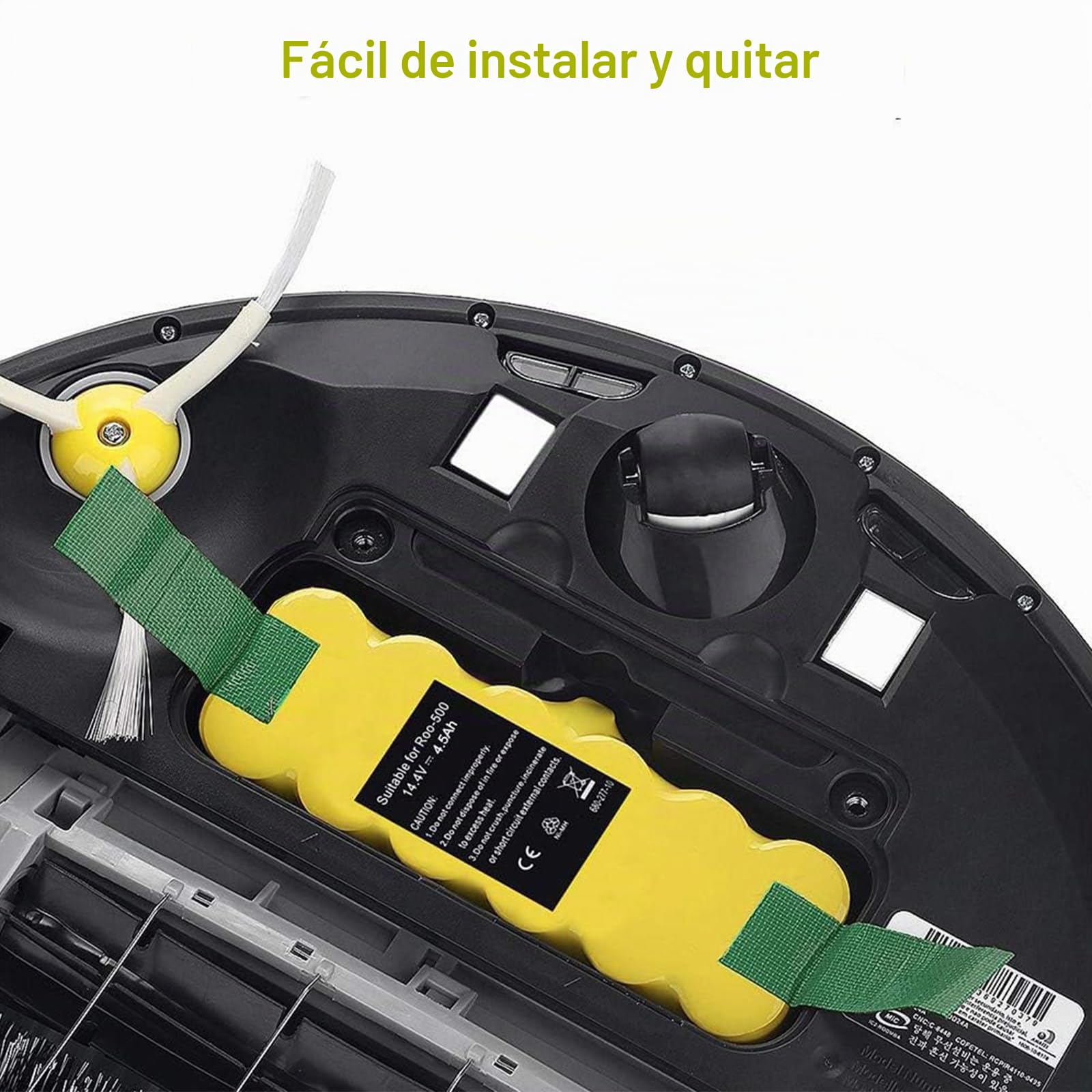 14.4V 4500mAh Ni-MH Repuesto para Irobot Roomba Bateria 600 700 800 Serie 500 510 520 530 532 534 535 540 550 552 555 560 562 570 580 581