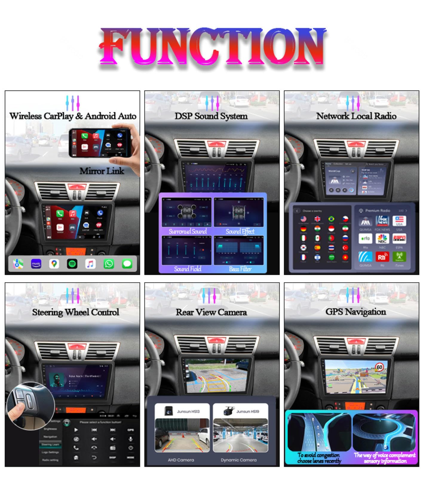 9 cali Android 15 Radio samochodowe do Fiat Stilo 2002-2010, M104