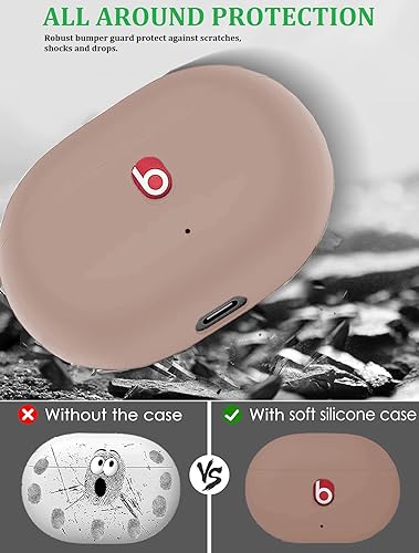 Miniatura 2 de Olytop Funda para Beats Studio BudsBuds + estuche con kit limpiador 20212023, funda de silicona suave New Beat Studio Buds Plus Funda protectora con