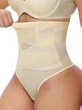 Shapewear Tummy Control Thong For Women High Waisted Underwear Girdle Body Shaper Panties