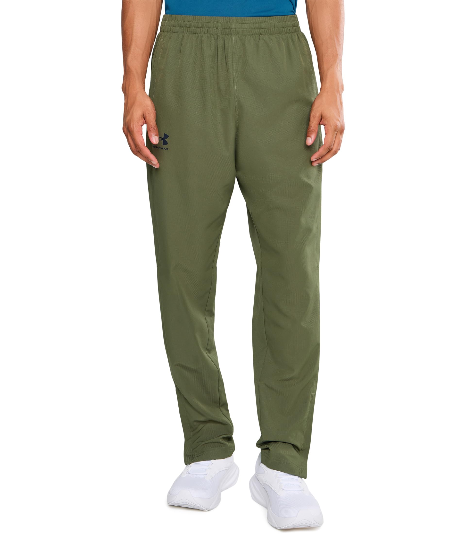 Under Armour Men's Green Rival Woven Tracksuit Bottoms in Size 2XL, Sports Direct
