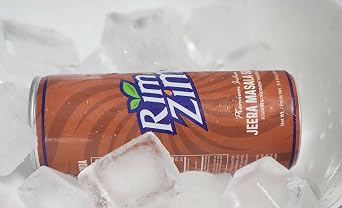 Rim Zim Jeera Masala Soda CUMIN CONDIMENT UN SODA 6 PACK 6 * 250ml/ 8.4 Fl.Oz Each