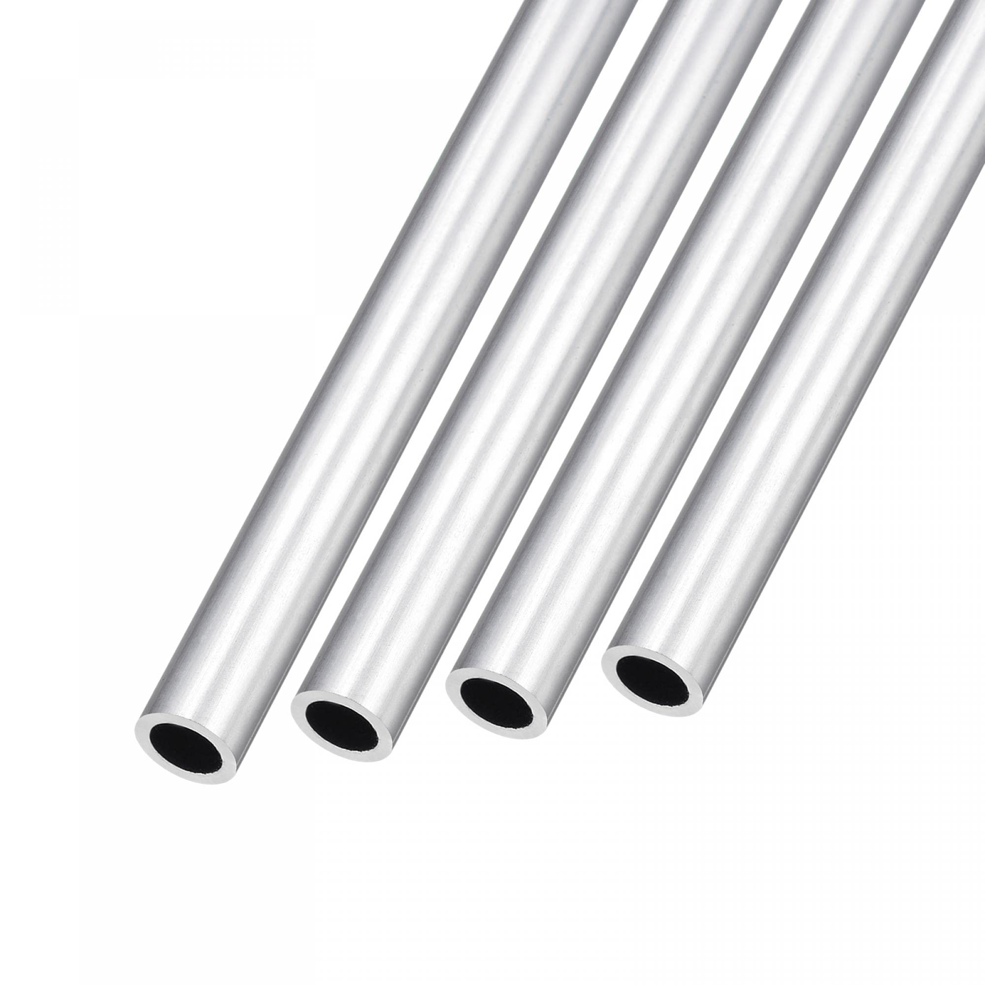 Sourcing Map 6063 Aluminium Tube (10mm OD X 5mm ID X 250mm L) 3Pcs