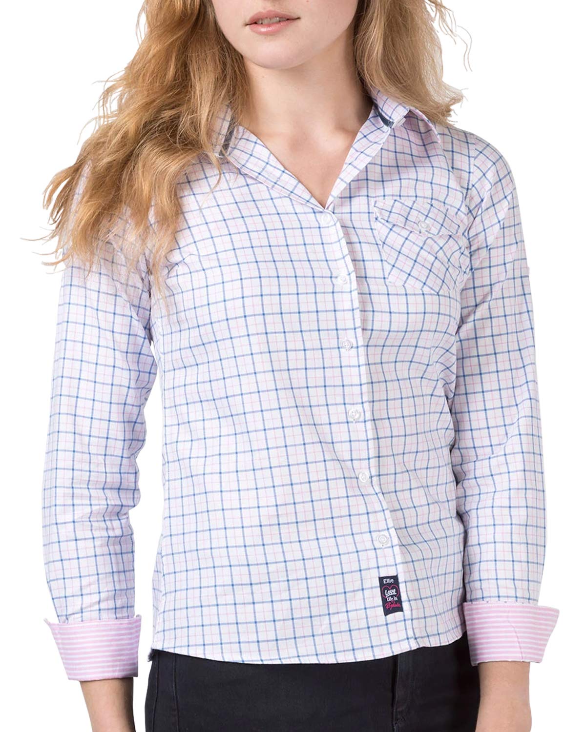 Rydale Women's Ellie Blue Hannah Country Shirts (40, )