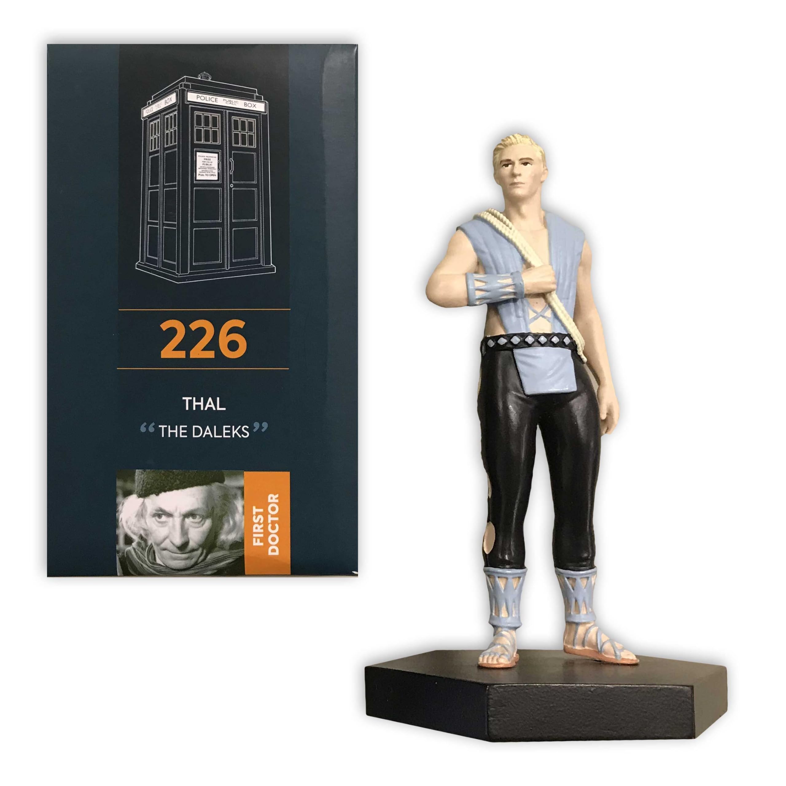 DOCTOR WHO Eaglemoss Thal Figure 1:21 Scale Hand Painted Collector Boxed Model Figurine #226