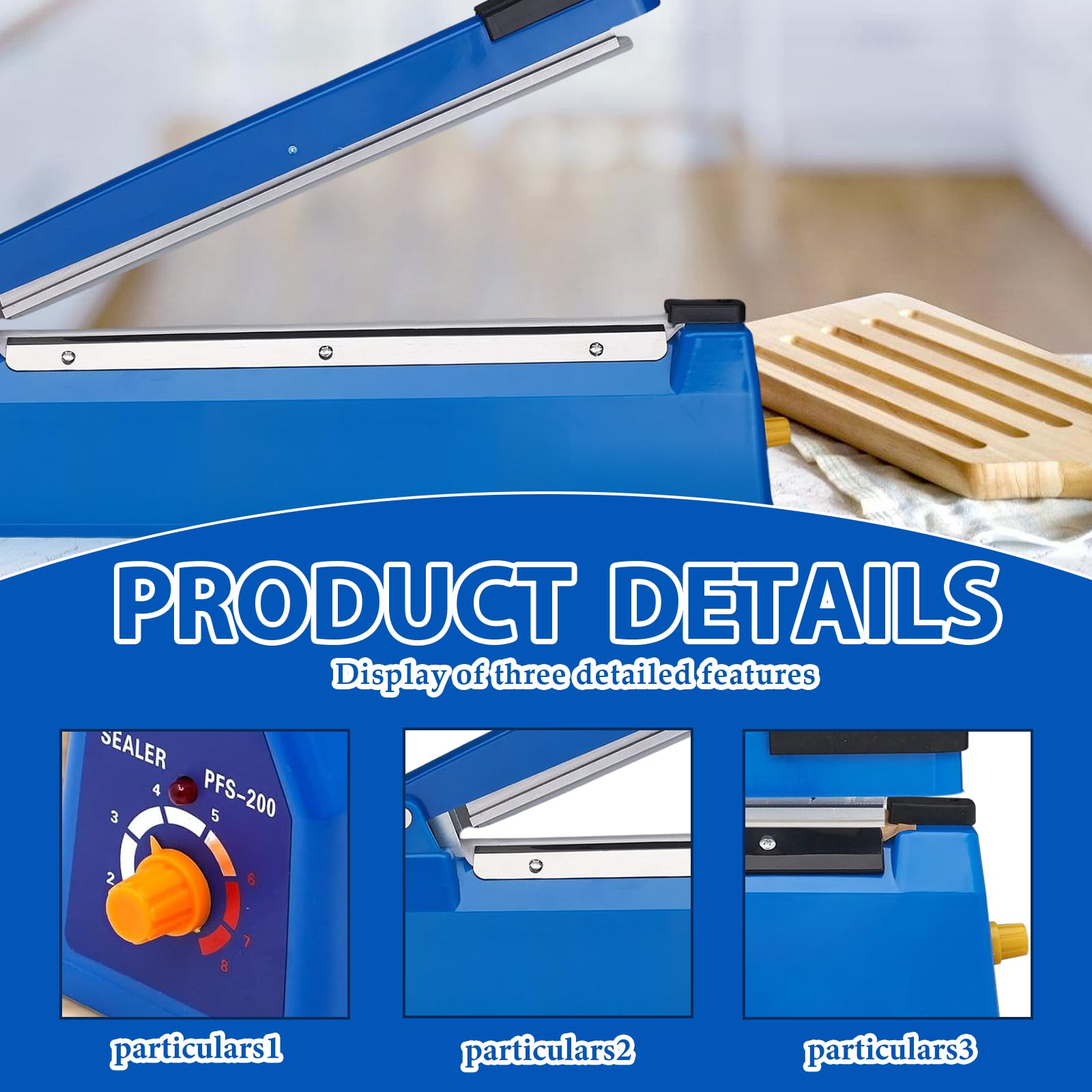 Macchina Sottovuoto Machine à Sceller Sacs TEMPO DI SALDI 200mm