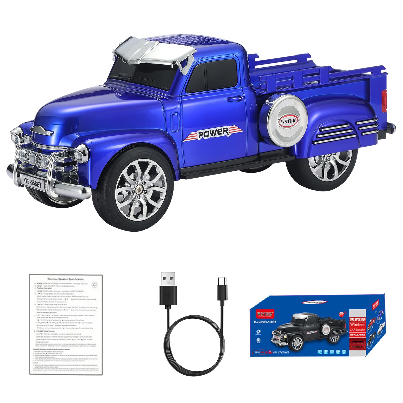 Amazon.com: WS-558 Cool Pickup Truck Design Replica Speaker