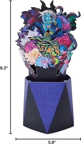 Miniatura 8 de Hallmark Paper Wonder - Tarjeta desplegable para el día de San Valentín de villanos de Disney, para cumpleaños, Halloween, graduaciones,