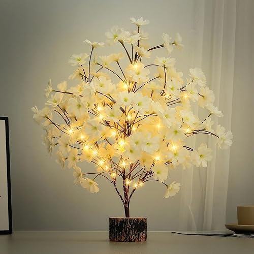 Miniatura 9 de CENMORISE Luz de árbol de cerezo de 19 pulgadas