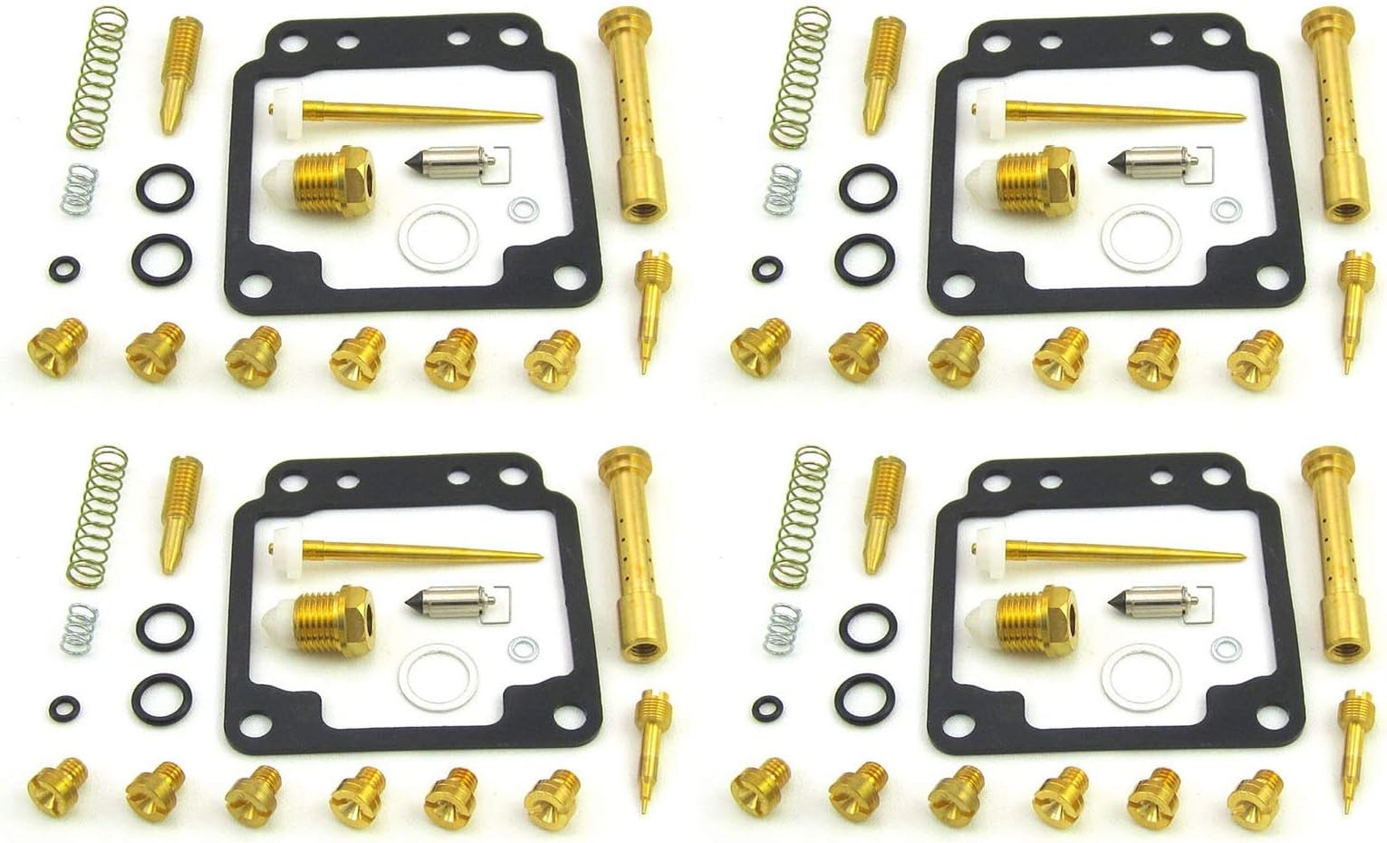 DAMINEDING4 X Carburetor Carb Rebuild Repair Kits fit for XJ750 / XJ 750 Seca 1982-1985