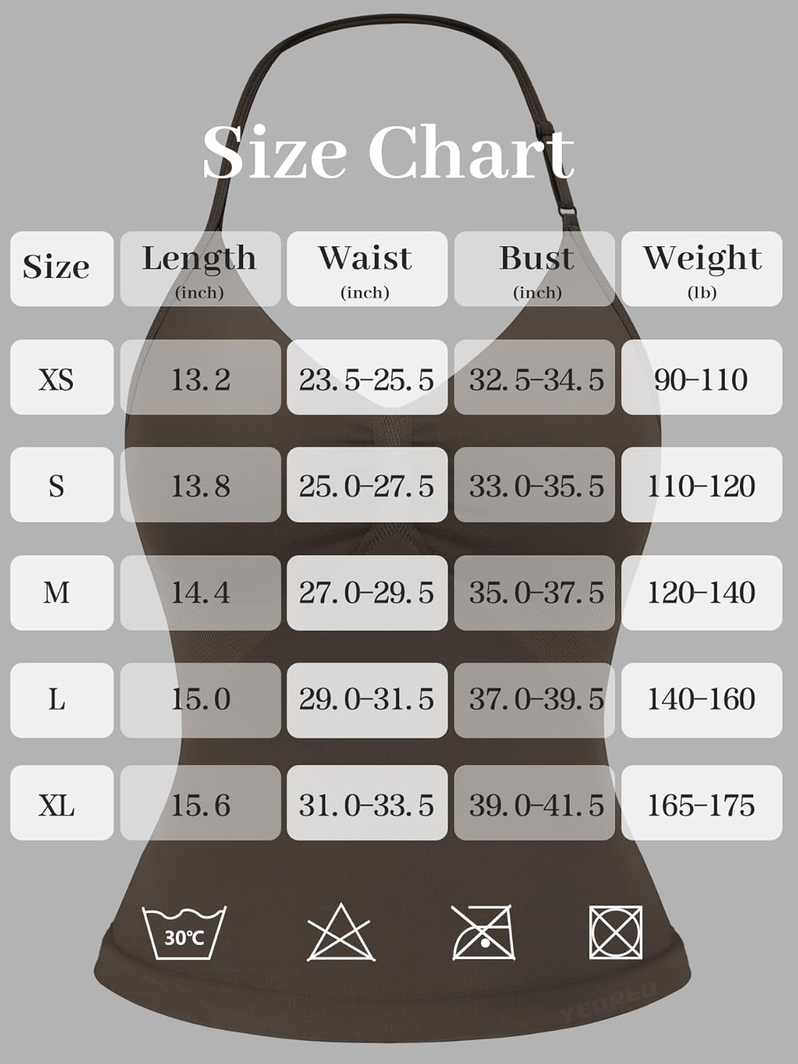 YEOREO SoftHue Impact Longline Strappy Top Women's Halter Workout Tank Tops Backless Gym Longline with Adjustable Strap - Image 6