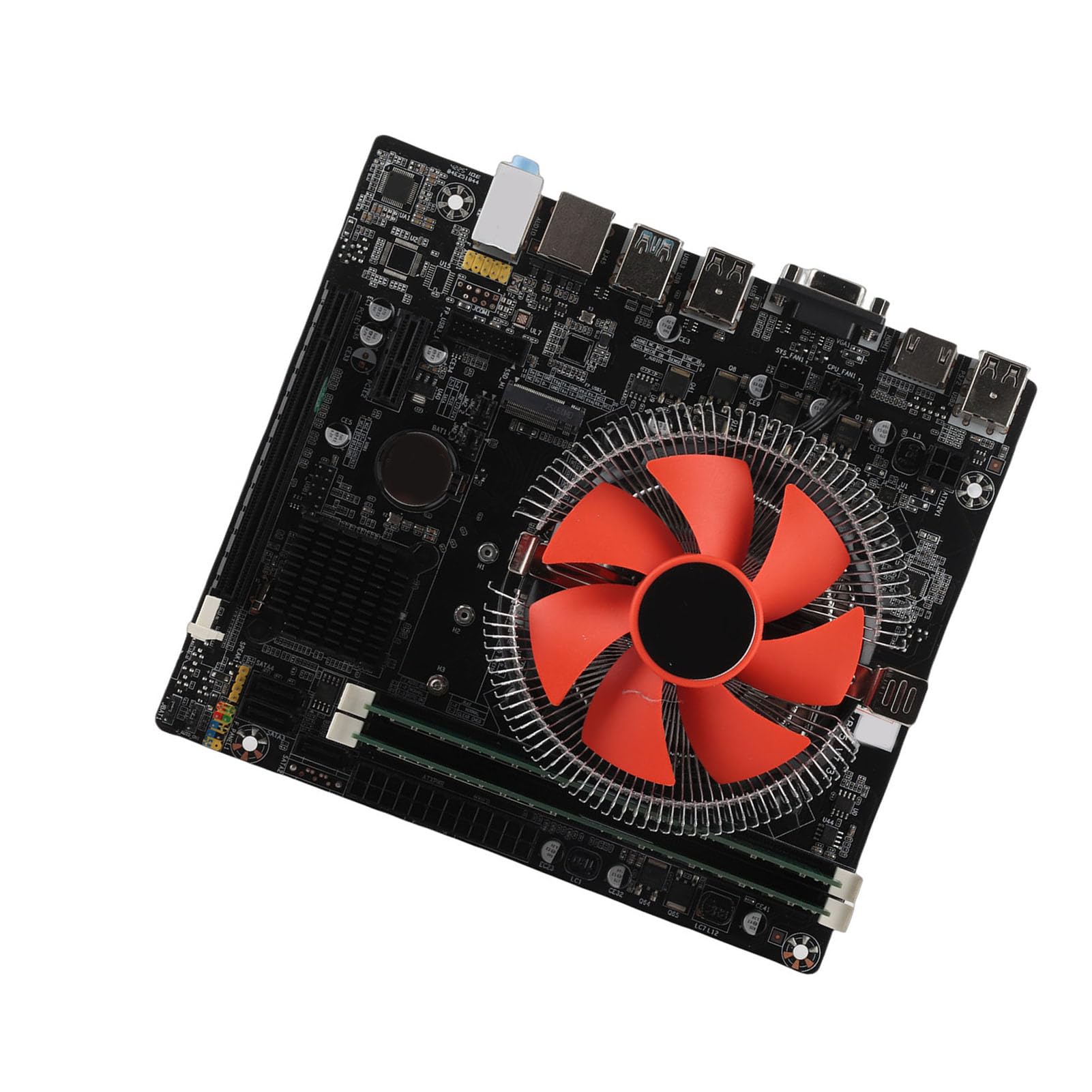 Set Scheda Madre B75 e CPU I5 3470 Combinata con Ventola per PC Desktop Ad Alte Prestazioni