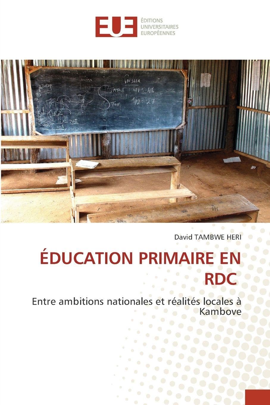 Éducation Primaire En Rdc: Entre ambitions nationales et réalités locales à Kambove