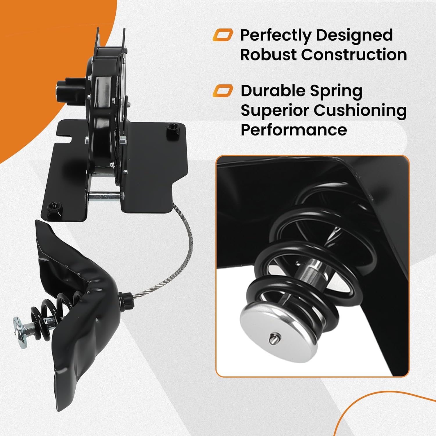 maXpeedingrods Spare Tire Hoist Spare Tire Winch Carrier For Ford F250 F350 F450 F550 1999-2007