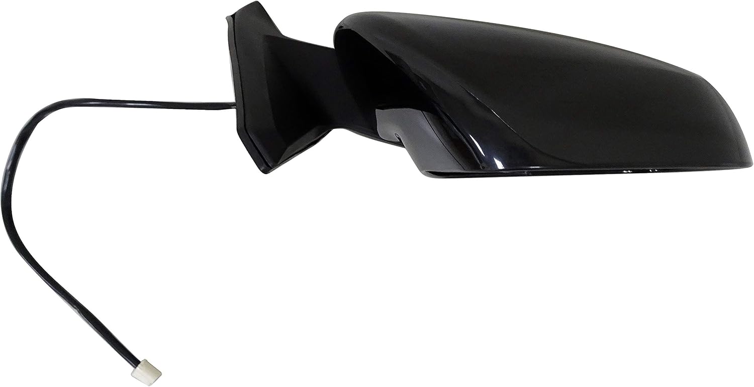 Dorman 955-1464 Passenger Side Power Door Mirror - Folding Compatible with Select Toyota Models, Black
