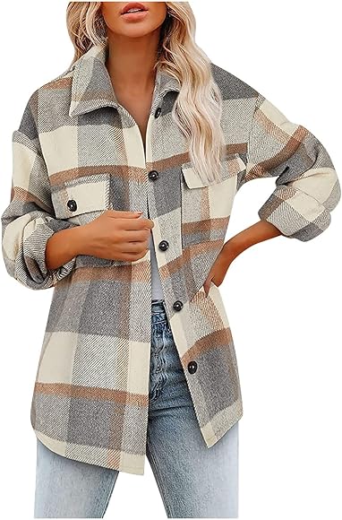 Cute shirt jackets Clearance