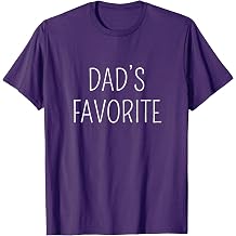Dad's Favorite | Cheerful Family Bond T-Shirt