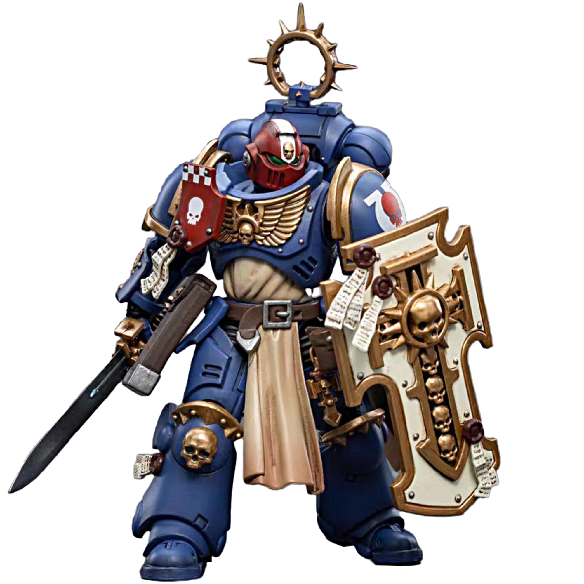 JOYTOY Warhammer 40K 1/18 Action Figure Ultramarines Bladeguard Veterano Fratello Sergente Proximo Modello da collezione