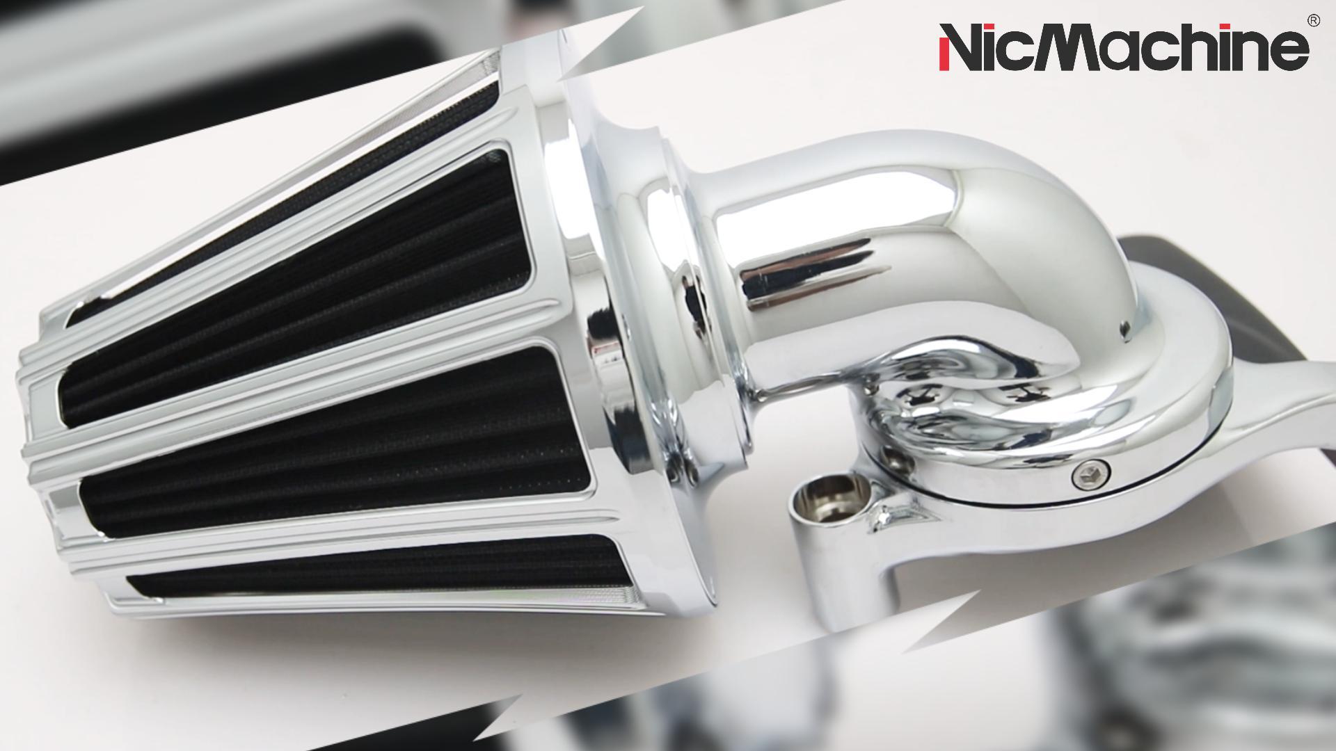 S&S Air Cleaner クローム　ハーレー　スポーツスター Tuned Induction Kit in Chrome for 2017-2024 HD<sup>®</sup