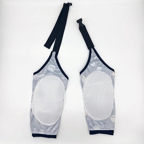 Miniatura 6 de Rodillera protectora para callos para perros, rodillera frontal, soporte para codo, mangas de mascotas para heridas, tratamiento de callos para