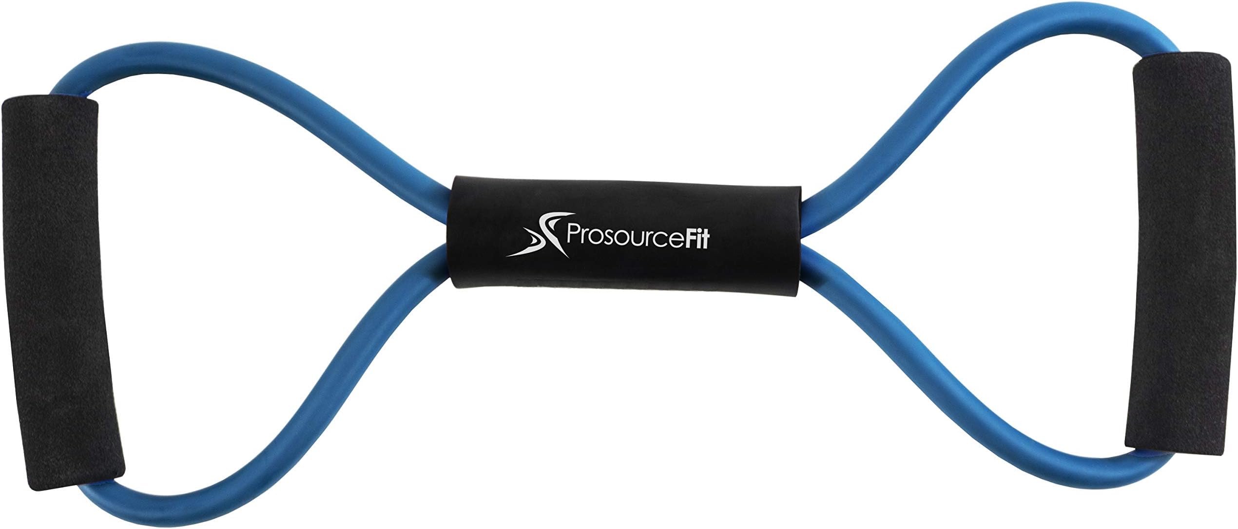 ProsourceFitToner Resistance Band 15-20 lb Figure 8 Heavy Duty Workout Tube for Upper & Lower Body Exercise