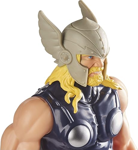 Miniatura 13 de Avengers Marvel Titan Hero Series Blast Gear Thor figura de acción, juguete de 12 pulgadas, inspirado en el universo Marvel, para niños a partir de