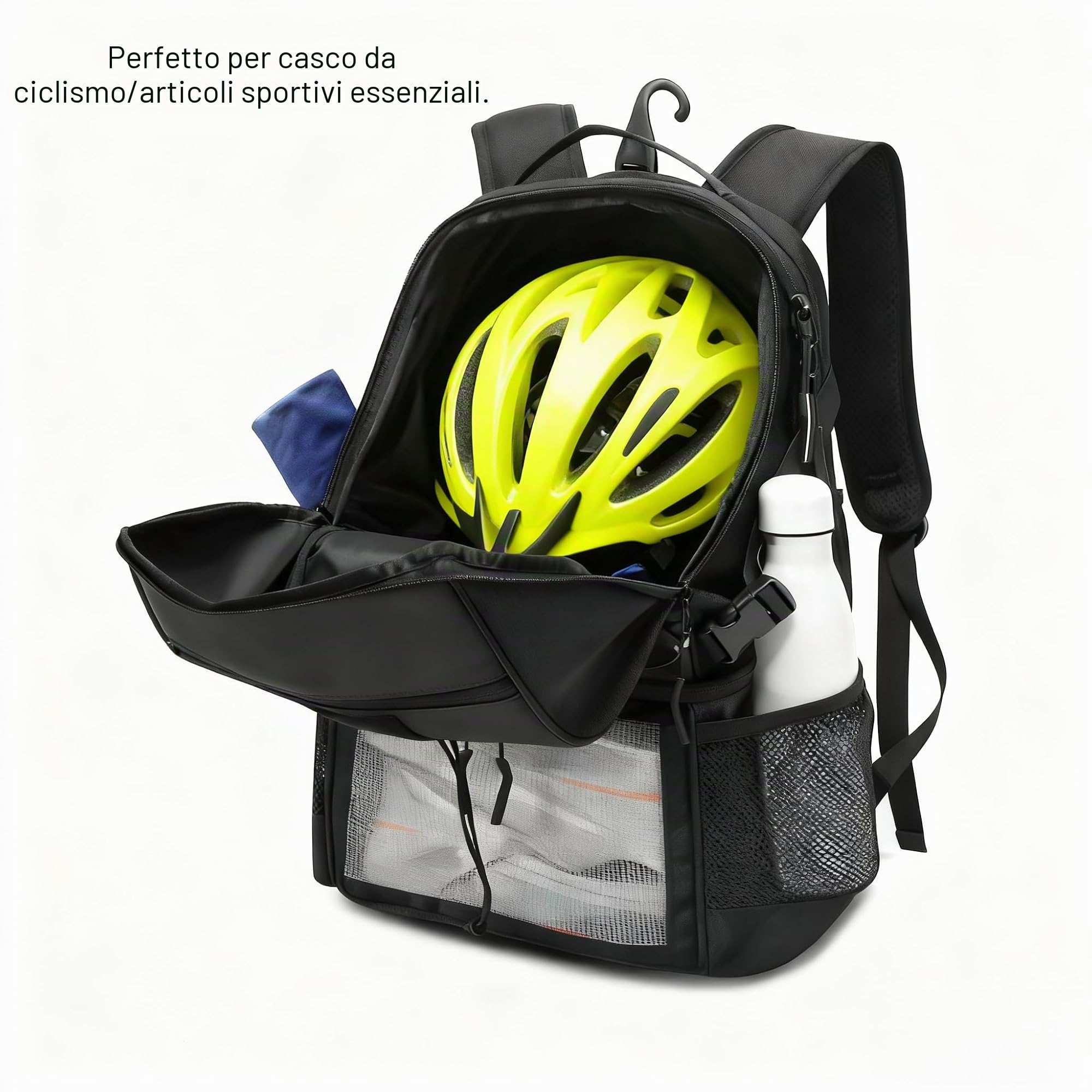 Zaino Multifunzionale 40L Uomo per Trekking, Laptop, Business e Scuola