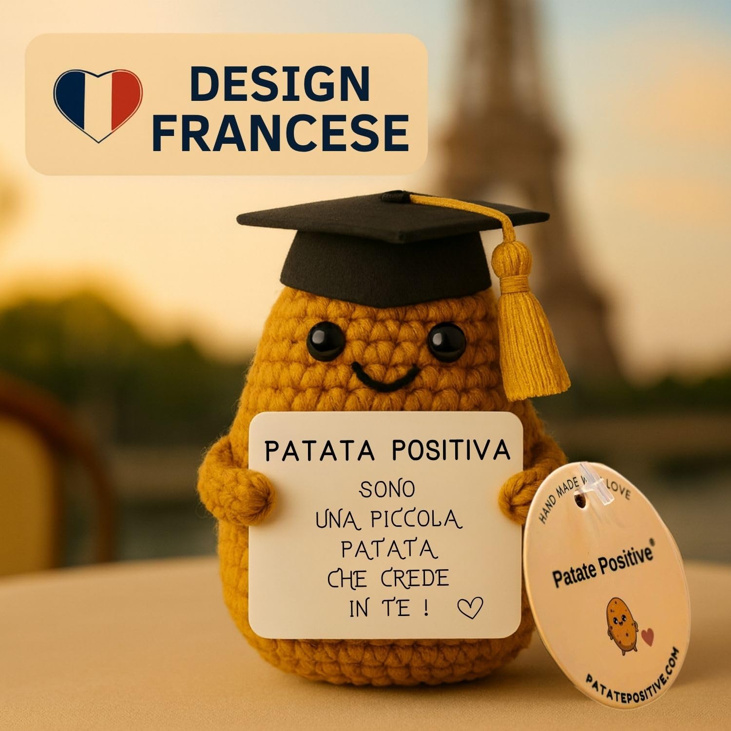 Patata Studiosa© | Idea Motivazionale Studente | Regalo Originale Allievo | Focus Scuola Esame Diploma | Festa Laurea Studio | Bambina Ragazza | Ufficio Classe Stanza | Coach Professore Motivazione