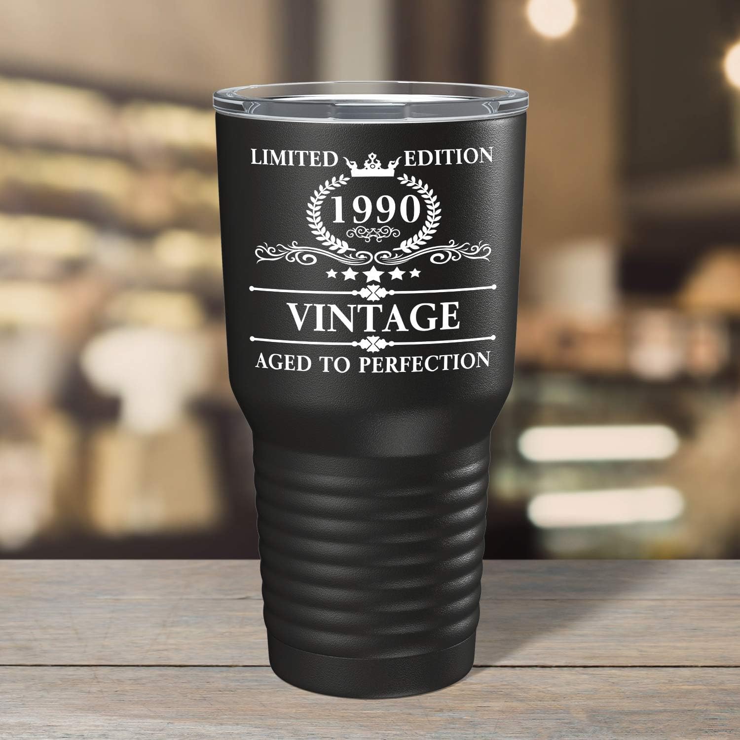 Best Cyber Deals 🔥 1990 Vintage Limited Edition 30th Birthday Gift onBlack 30 oz Stainless Steel Tumbler ❤ Crazy Deals 1990 Vintage Limited Edition 30th Birthday Gift onBlack 30 oz Stainless Steel Tumbler