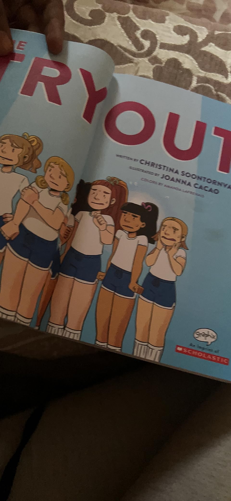 THE TRYOUT A GRAPHIC NOVEL Soontornvat, Christina, Cacao, Joanna