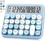 VEWINGL Standard Calculator, 12 Digit Large Display Desktop Calculator with Big Buttons for Office, School, Home & Business