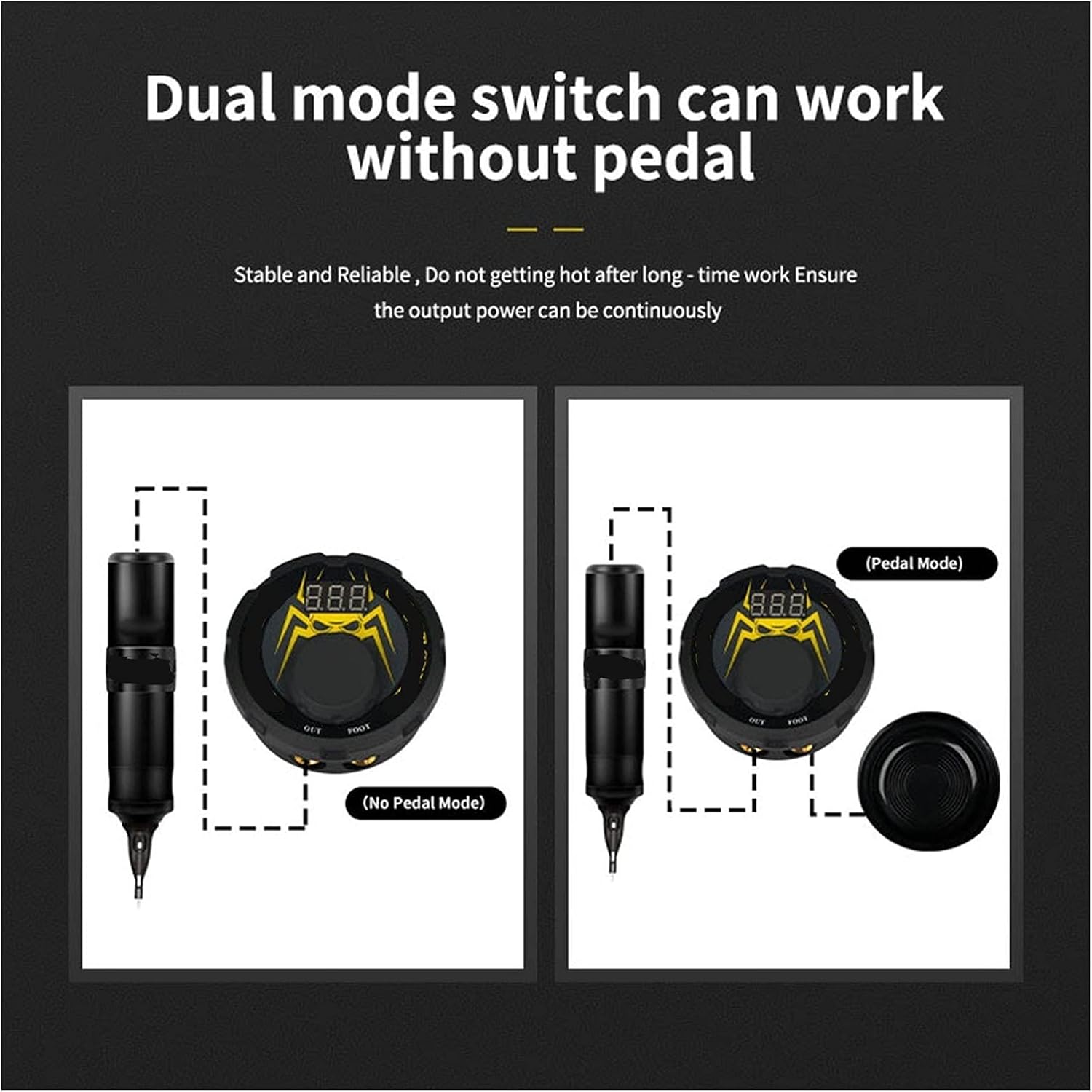 Tattoo Power Professional Supply Mini Portable Digital LCD Tattoo Supplies For Tattoo Machine