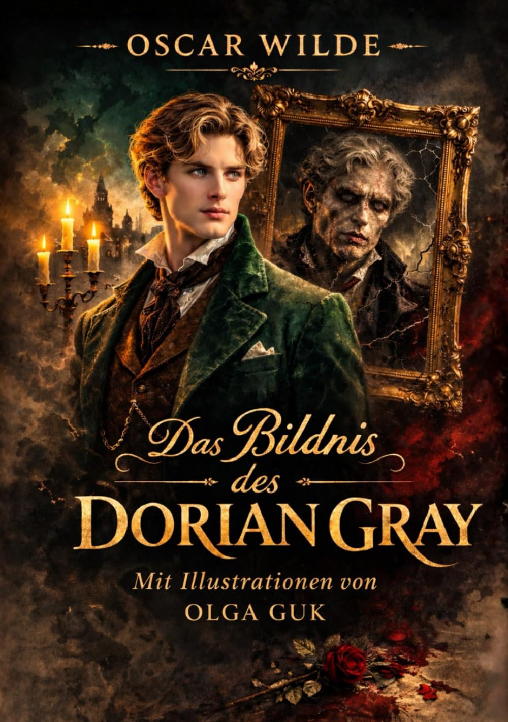 Das Bildnis des Dorian Gray – Illustrierte Sammlerausgabe mit über 30 farbigen Illustrationen (Gebundene Ausgabe)