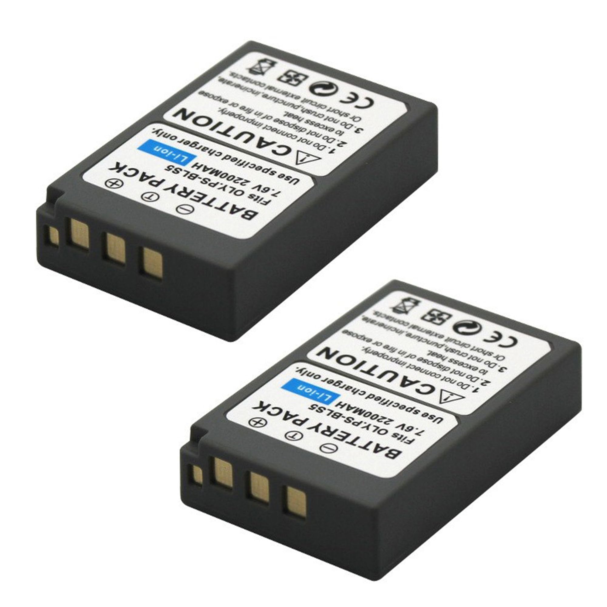 PS-BLS5 BLS50(2200mA) Cargador multifunción Olympus OM-5 OM-D E-M5 III E-M10 E-PL8 E-PL9 E-PL10