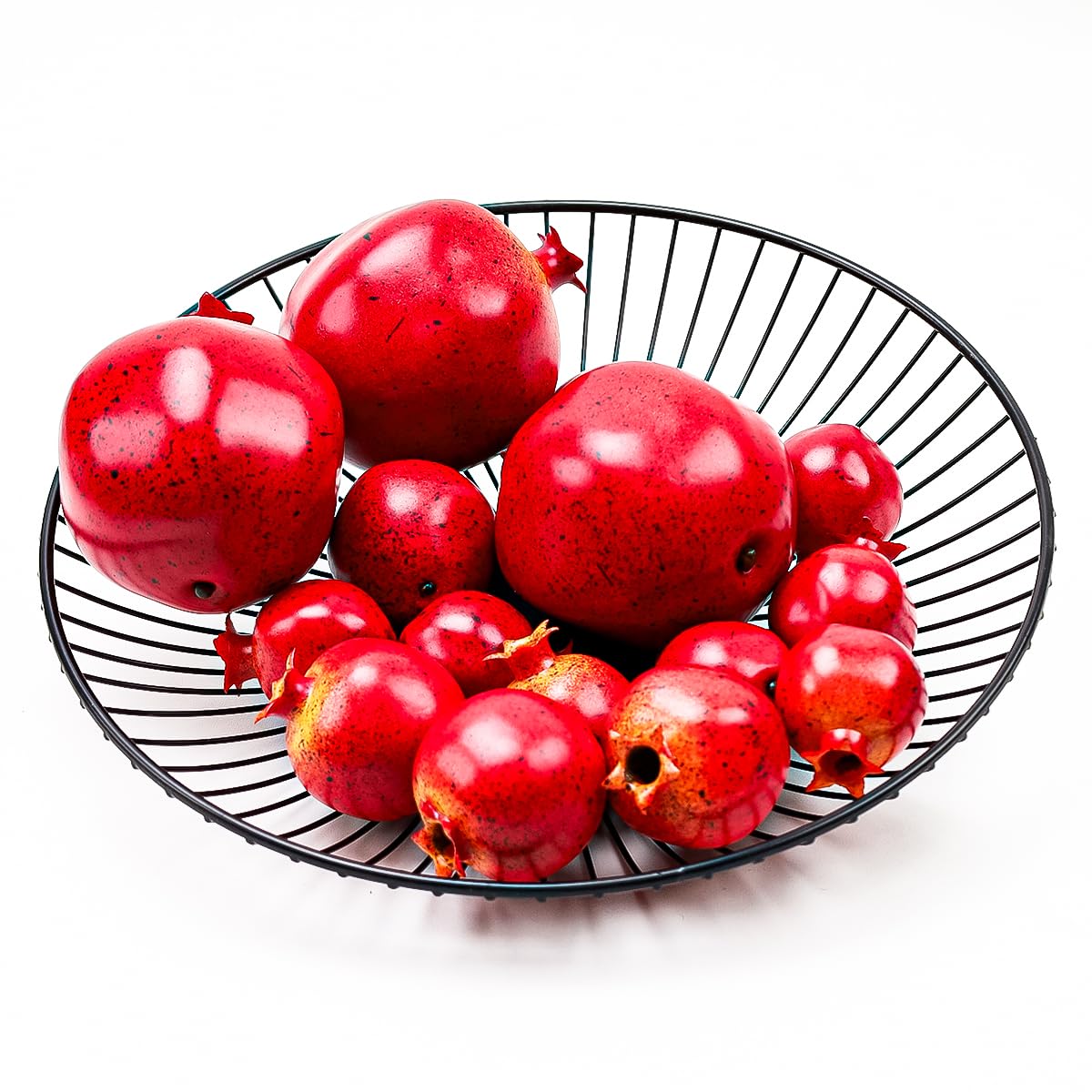 Meiwlong15Pcs Artificial Pomegranates Fake Fruits Foam Plastic Pomegranates Decorations Faux Simulation Pomegranates Decor Home House Kitchen Party Wedding Decoration - Image 4