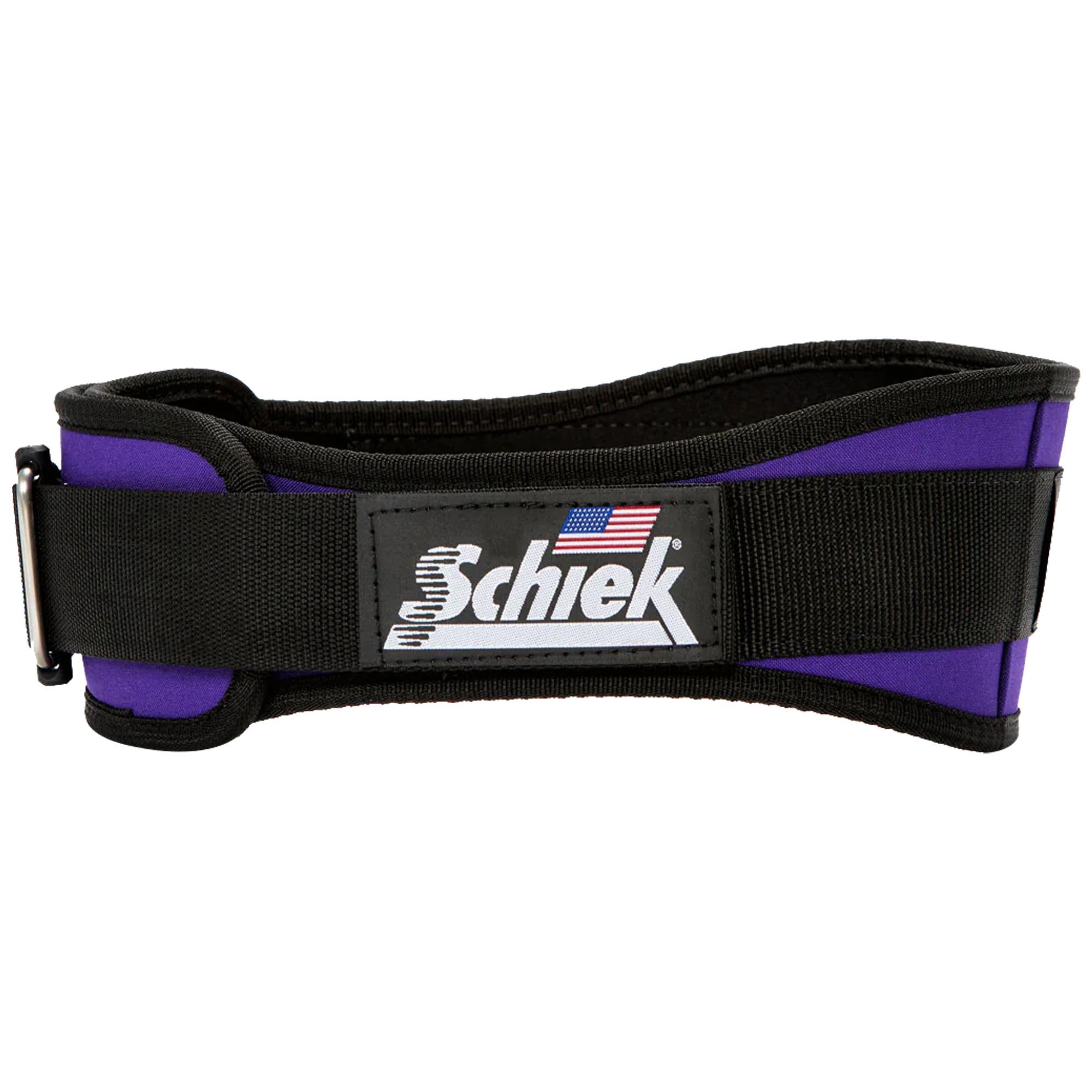 Schiek 2004-PUR-XS Schiek Original 4 .75 inch Nylon Support Belt Purple - XS โ image 1