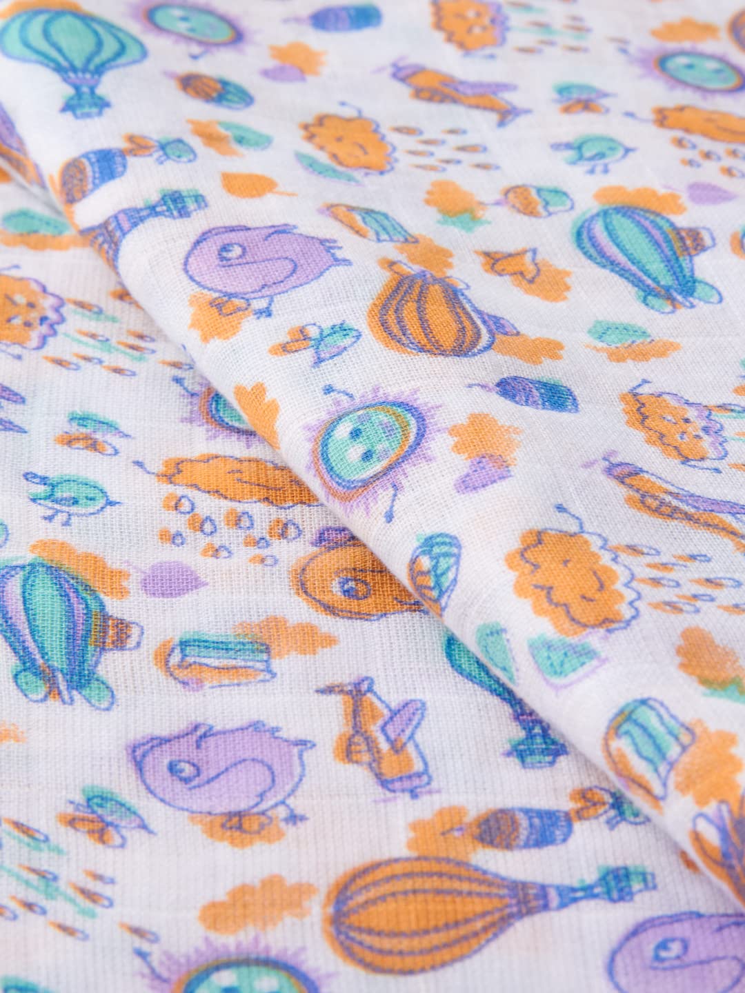 baby wish Muslin Swaddle Blankets Organic Muslin Swaddle for Newborn Baby Receiving Blankets Infant GOTS Certified Multipurpose Infant Swaddle Wrap Extra Large Cotton Swaddles 112x112cm -Pack of 1 2