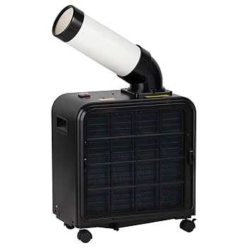 広電スポットクーラー 業務用 冷風・排熱ダクト付 ノンドレン タンクレス設計 広電KODEN スポットクーラー 業務用2口冷風ダクト・排熱ダクト付