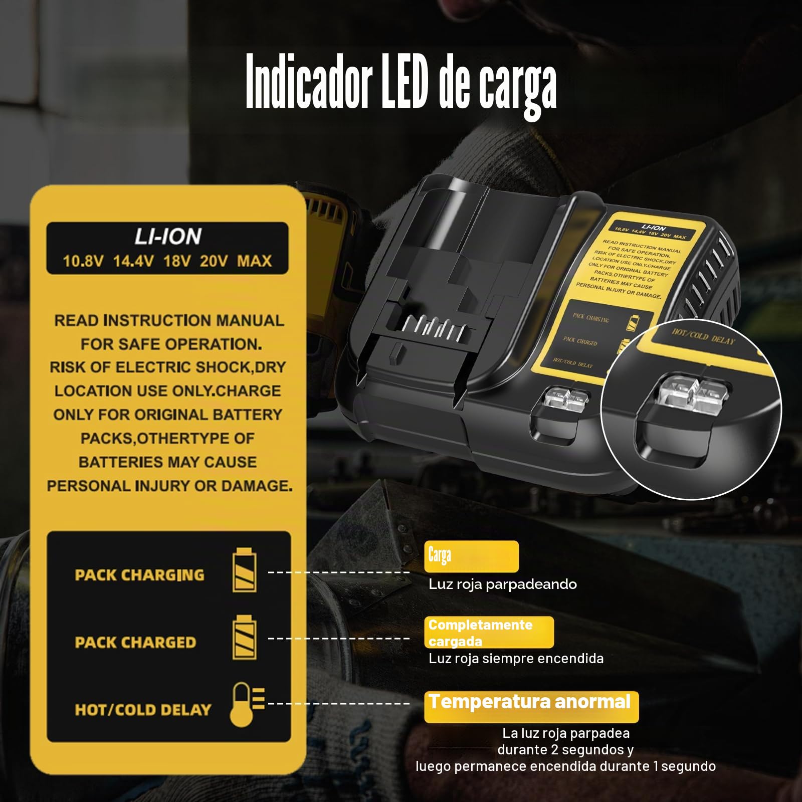 2 x DCB184 para DeWalt Batería 18V 5.0Ah + Dewalt Cargador 18V 3A batería de Herramientas DCB182 DCB180 DCB184 DCB200 DCB182 DCB181 DCB201