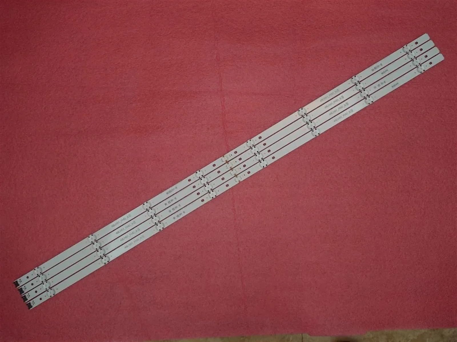 Striscia di retroilluminazione a LED Compatibile for TV 49LH5100 49LH570V 49LH5700 49LH510V 49LJ510M 49LH570A 49UM6950 49LH51_FHD_A/B SSC_49inch_FHD_A B(5 Kit for 5 TV)