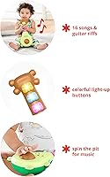 Vista 3 de Skip Hop - Guitarra de juguete para bebés, Farmstand Grow & Play, Rock-A-Mole Guitarra