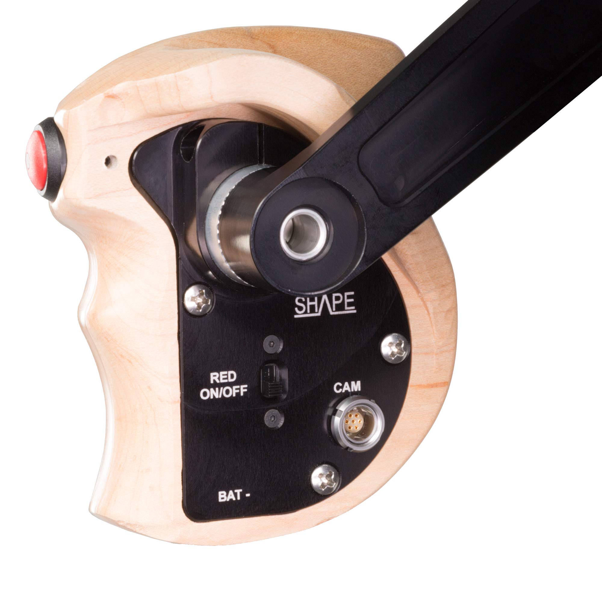 ロゼット arri グリップ シネマカメラ用 Amazon | Shape Stop & Start ハンドルグリップ 木製ARRIロゼット付き