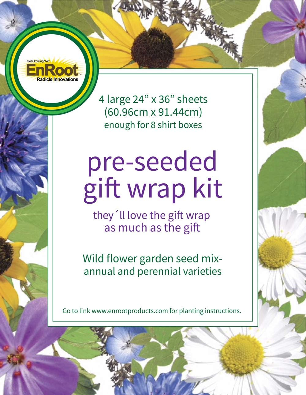 Triumph Plant Gift Wrap That Grows