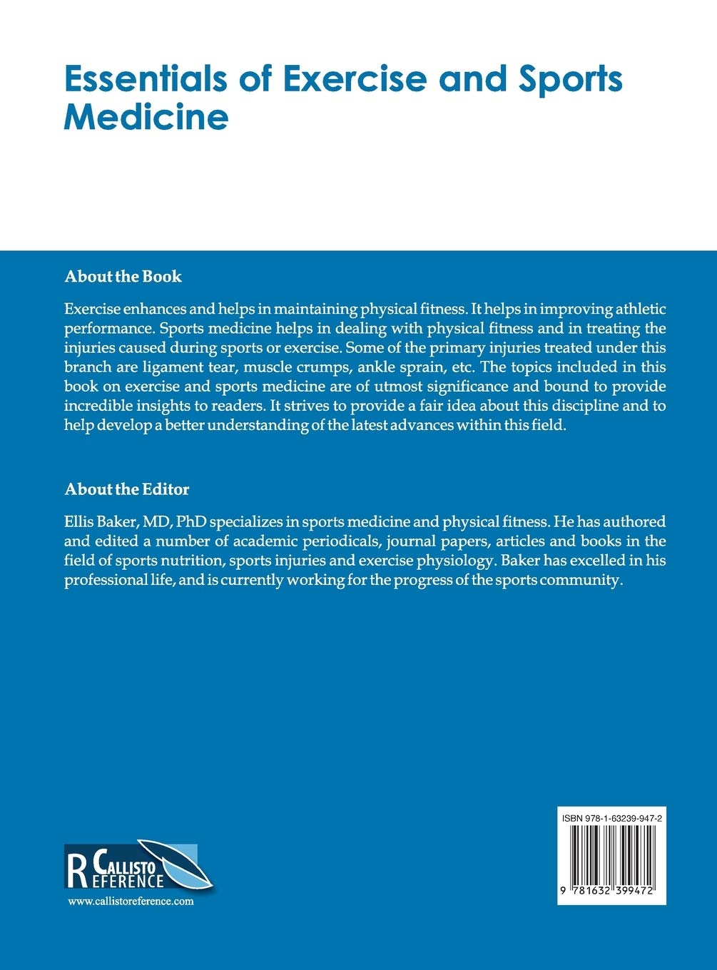 Essentials of Exercise and Sports Medicine