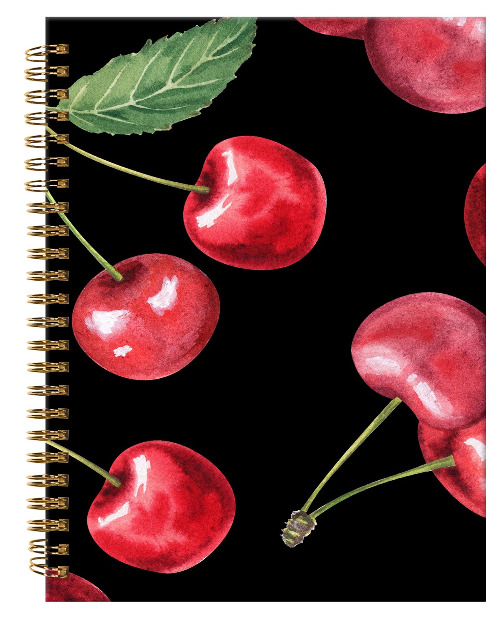 ZHIZHEND Spiral Journal Notebook,A5 Hardcover Lined Journals for Women Girl 6 x 8.3 in,120 Pages Thick Paper,Cute College Ruled Writing Notebook for