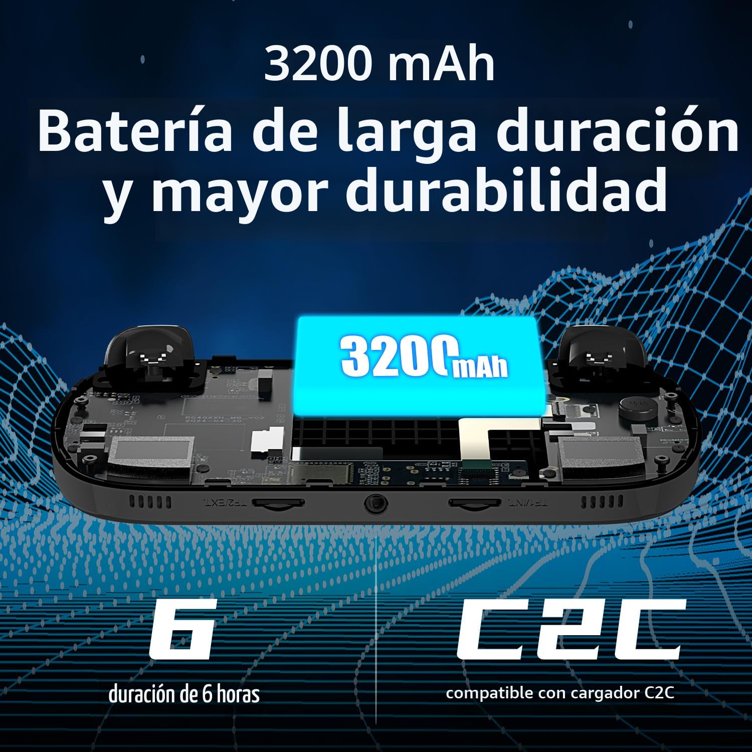 ANBERNIC RG40XX H – Consola Retro Portátil Con Pantalla IPS De 4 Pulgadas, Linux 64 Bits, 5528 Juegos, WiFi Y Bluetooth