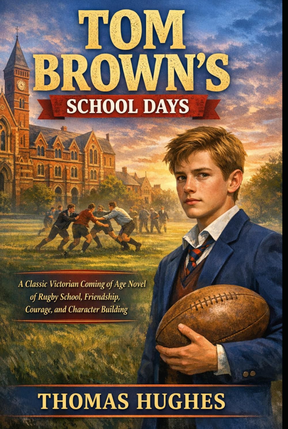 Tom Brown's School Days: A Victorian Coming of Age Classic of Courage, Friendship, and English School Life