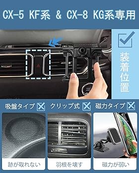 Amazon.co.jp: oricarmes cx-5 cx-8 スマホスタンド : 車＆バイク